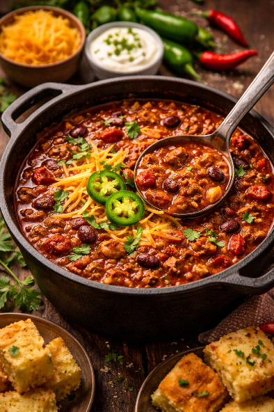 Pepper Belly Pete Chili Recipe for us