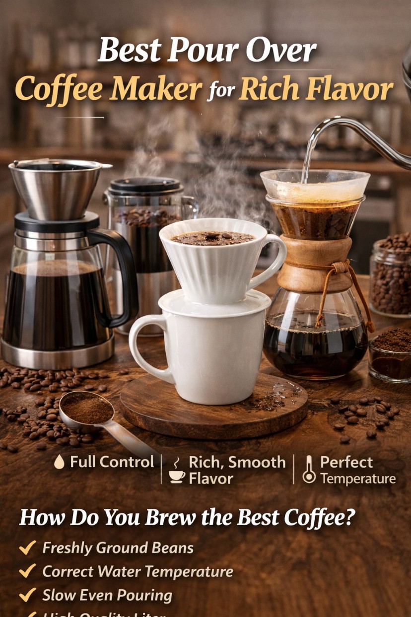 Best Pour Over Coffee Maker for Rich Flavor (2026 Buyer’s Guide)