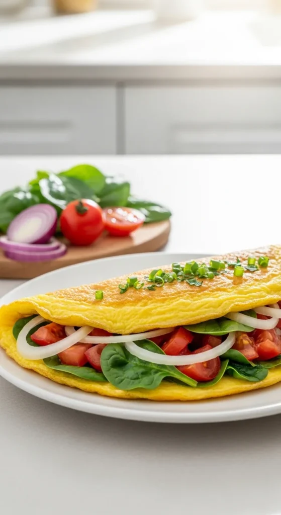 Anti Inflammation Veggie Omelette