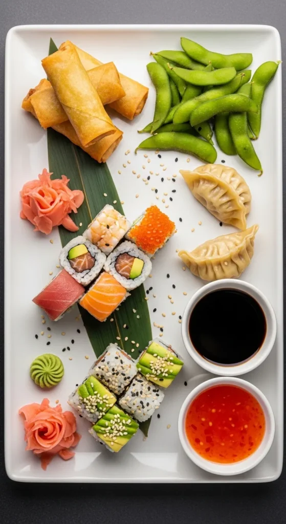 Asian Fusion Platter