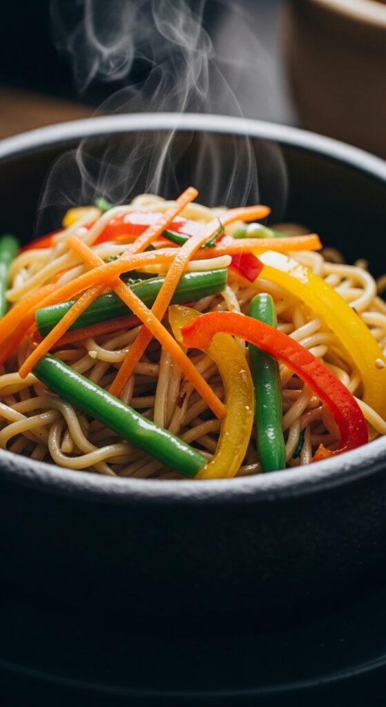 Garlic Butter Veg Noodles