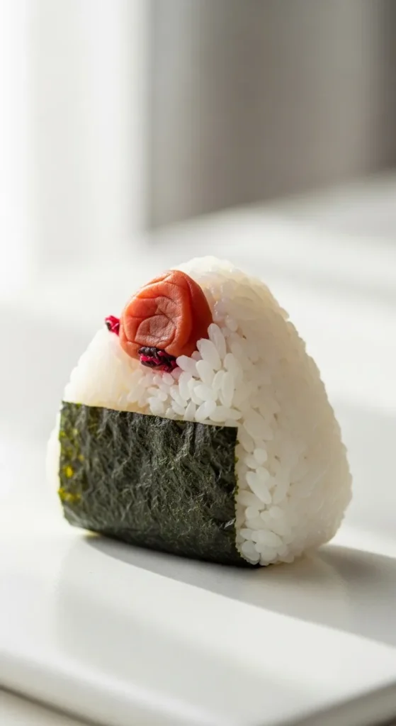 Pickled Plum (Umeboshi) Onigiri