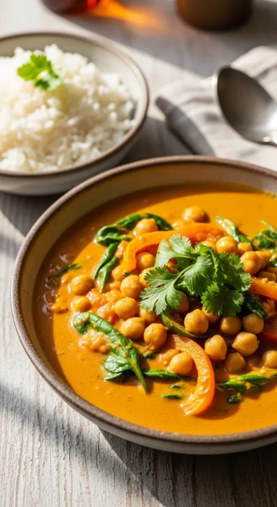 Coconut Chickpea Curry