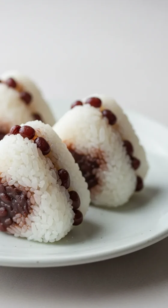 Sweet Red Bean Onigiri