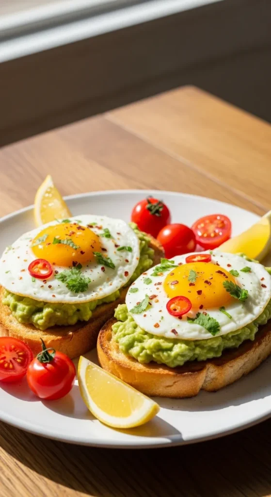 Avocado Toast with Eggs