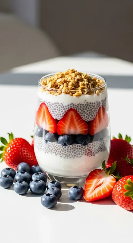 Berry Chia Yogurt Parfait