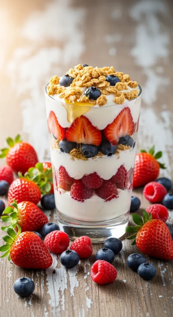 Greek Yogurt Berry Parfait