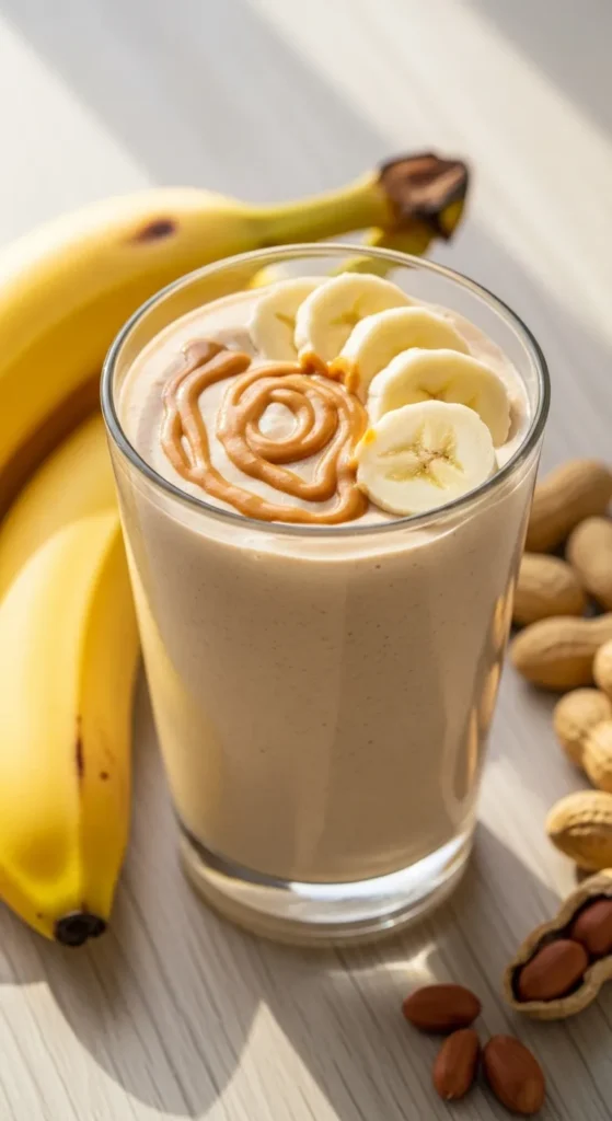 Banana Peanut Butter Smoothie