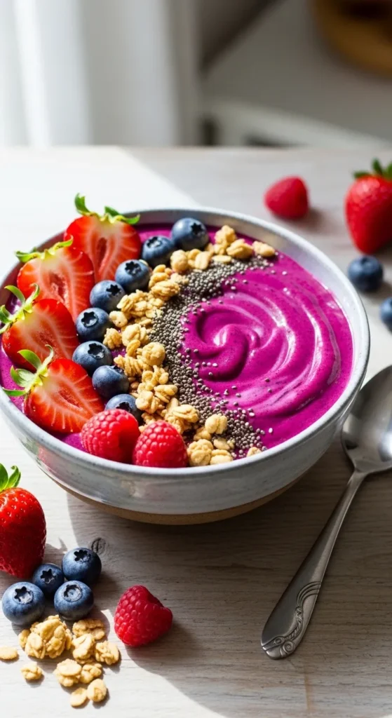 Berry Antioxidant Smoothie Bowl