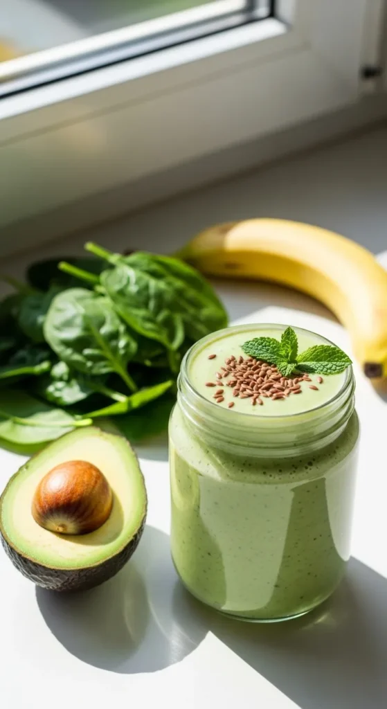 Avocado Spinach Smoothie