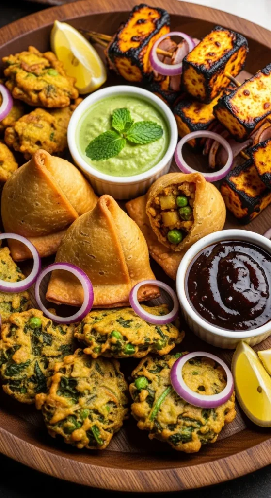 Indian Snack Platter