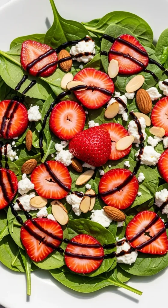 Strawberry Spinach Salad
