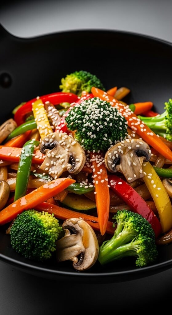 Veggie Stir Fry Honey Soy