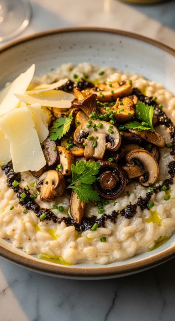 Truffle Mushroom Risotto