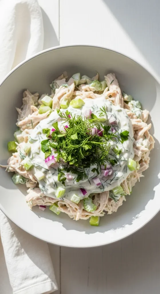 Light Greek Yogurt Chicken Salad