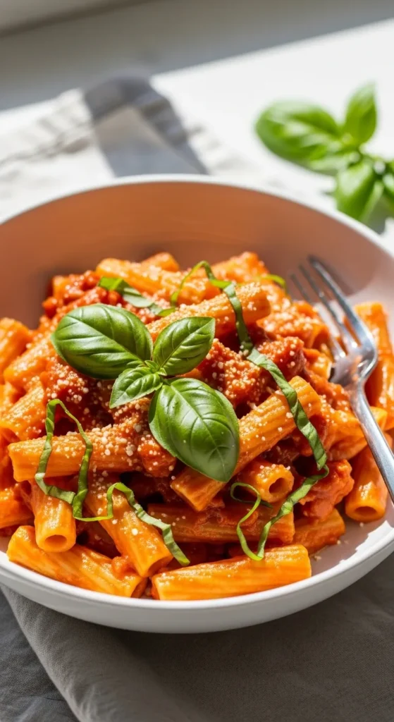 Creamy Tomato Basil Pasta