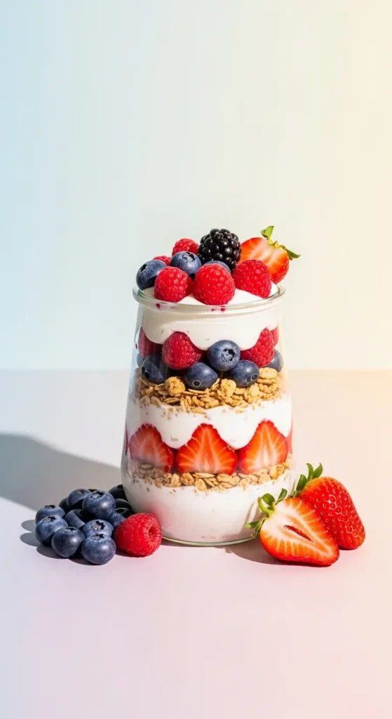 Fruit and Yogurt Parfait