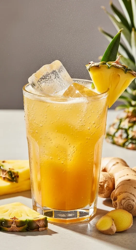 Pineapple Ginger Fizz