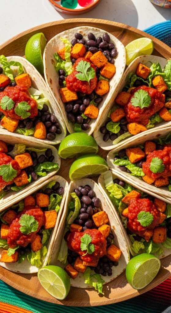 Sweet Potato Black Bean Tacos