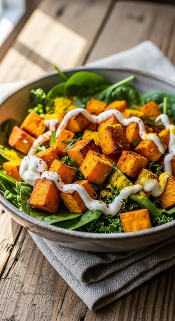 Sweet Potato Turmeric Roasted Bowl