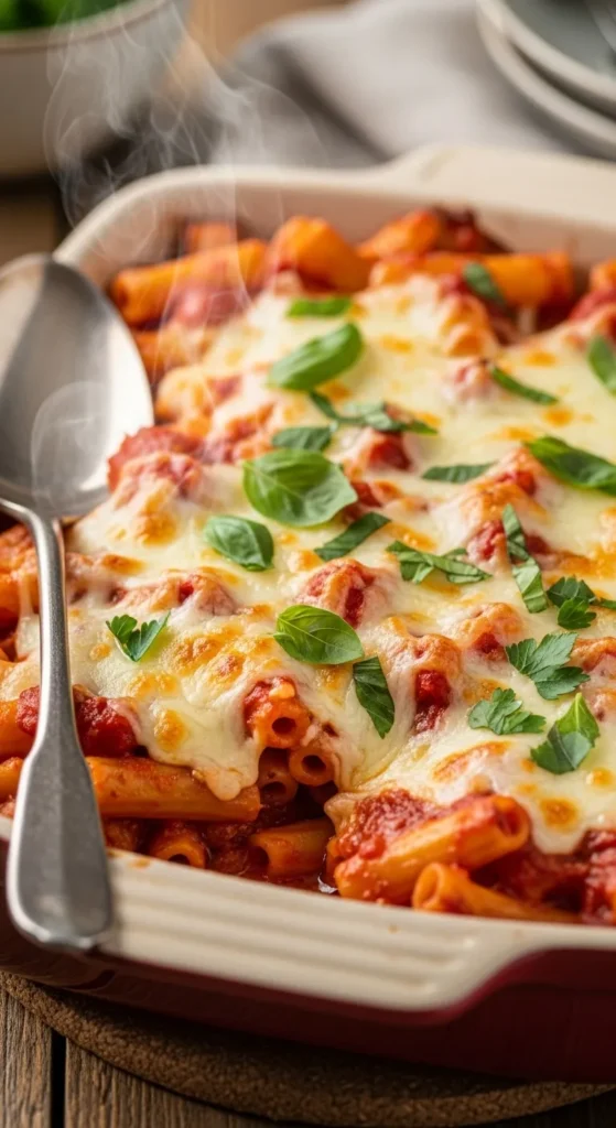 Cheesy Baked Ziti