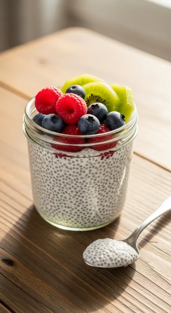 Chia Seed Protein Pudding