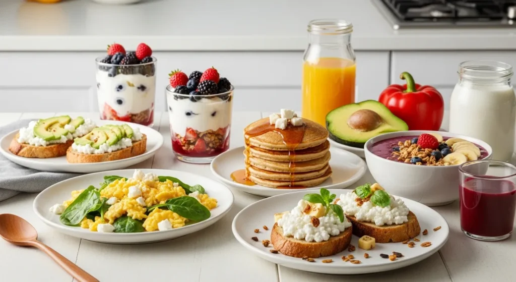 high protein breakfast