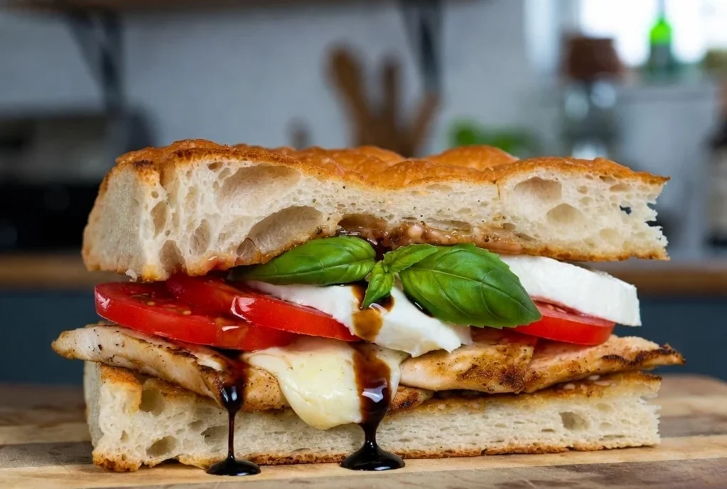 Caprese Chicken Sandwich