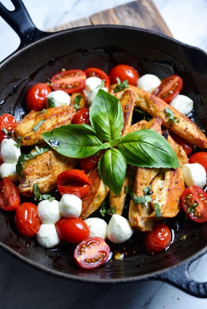 Caprese Chicken Skillet