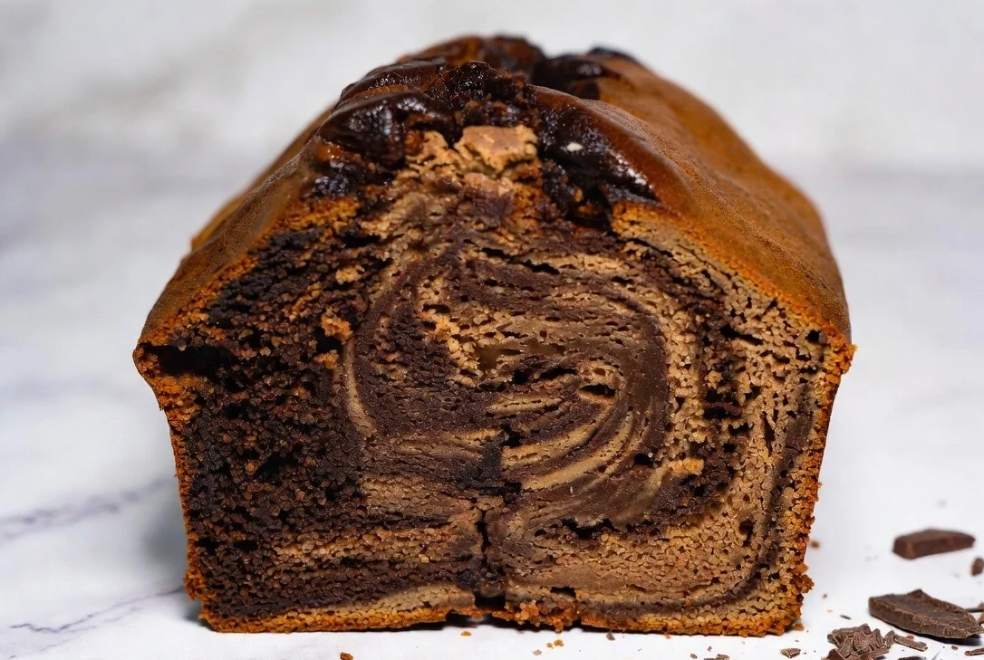 Chocolate Marble Pound Cake
