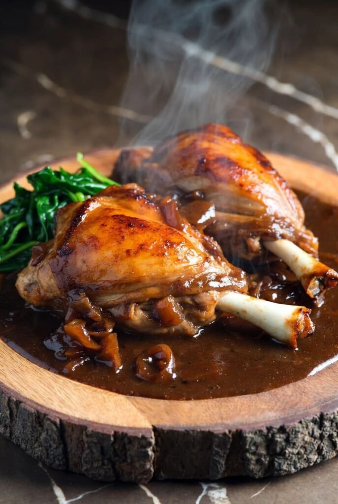 Easy Smothered Chicken Thighs