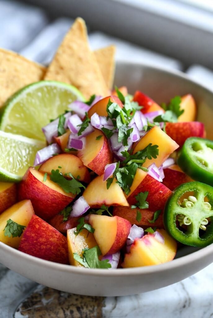 Fresh Nectarine Salsa