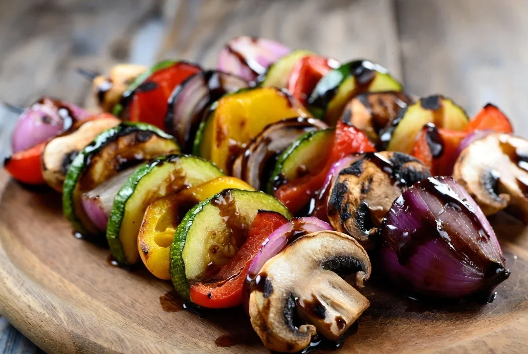 Grilled Vegetable Medley Skewers