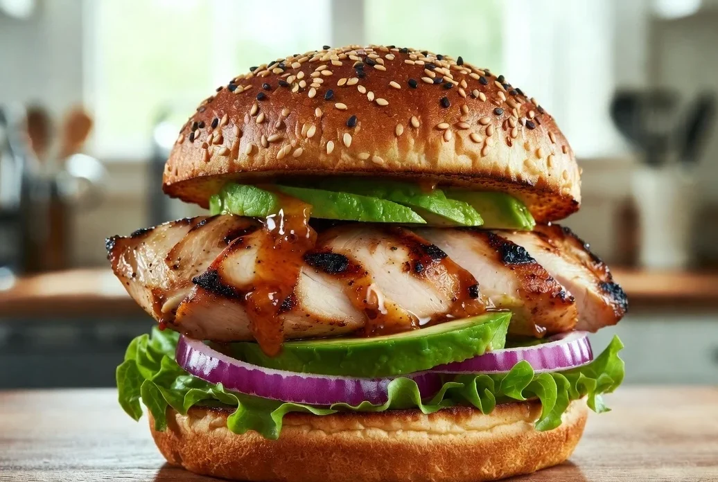 Honey Garlic Grilled Chicken Sandwich