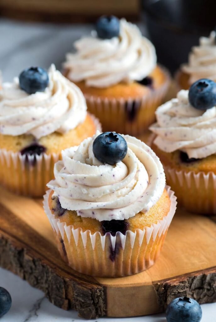 Lemon Blueberry Cupcakes