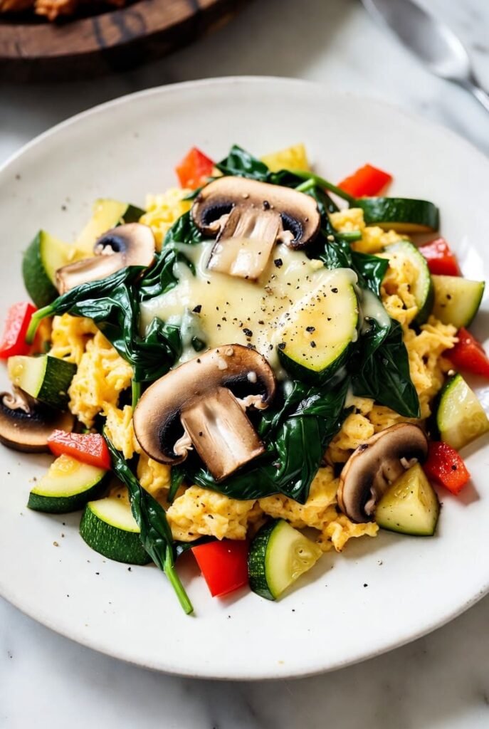 Loaded Veggie Breakfast Skillet