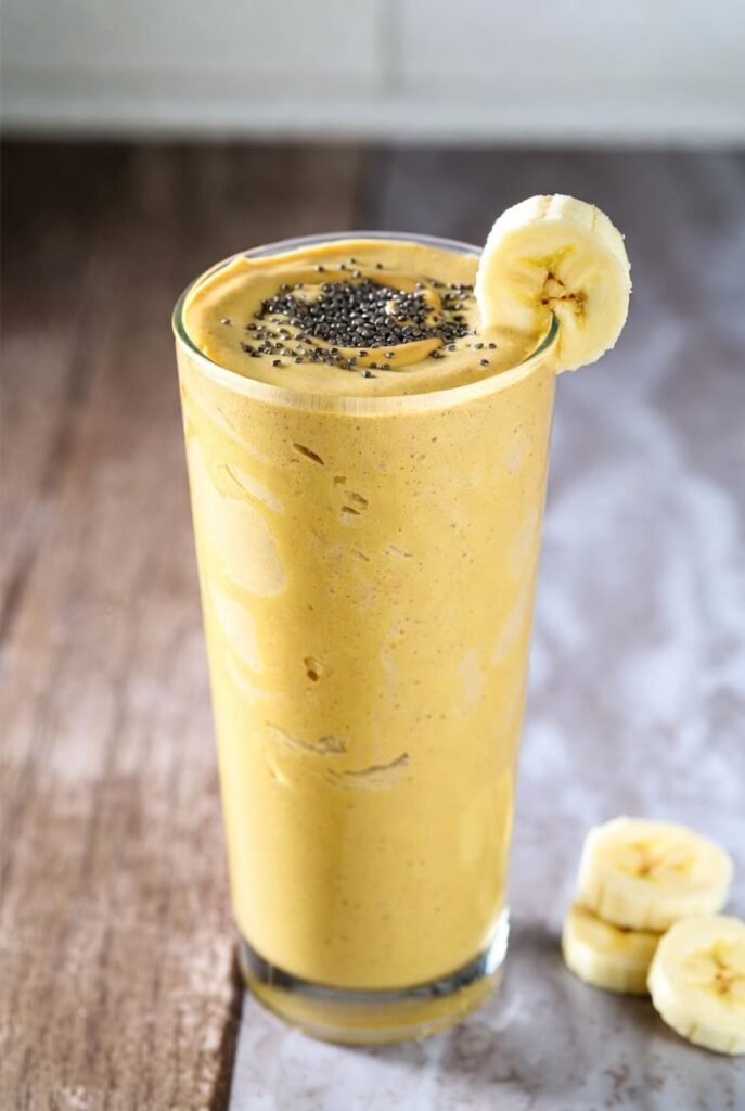 Peanut Butter Banana Protein Smoothie