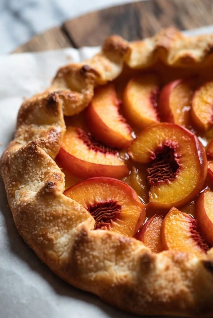 Quick Nectarine Galette