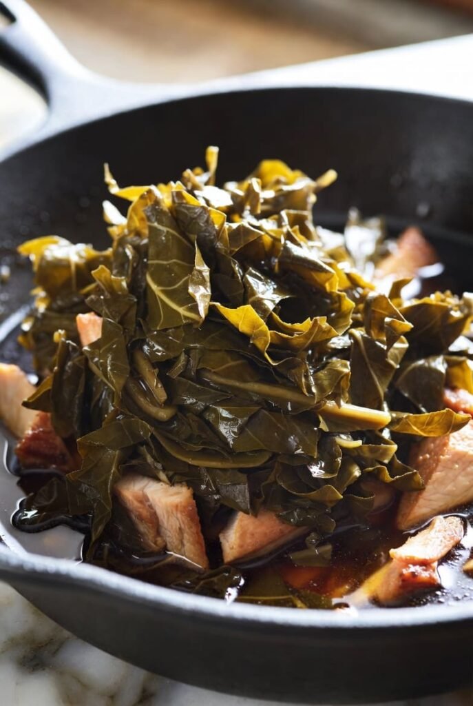 Quick Skillet Collard Greens