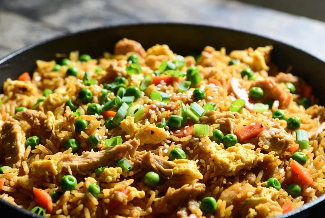 Rotisserie Chicken Fried Rice