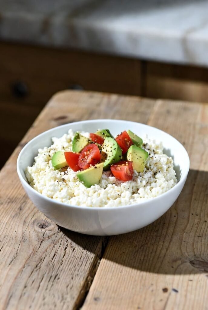 Savory Cottage Cheese Power Bowl