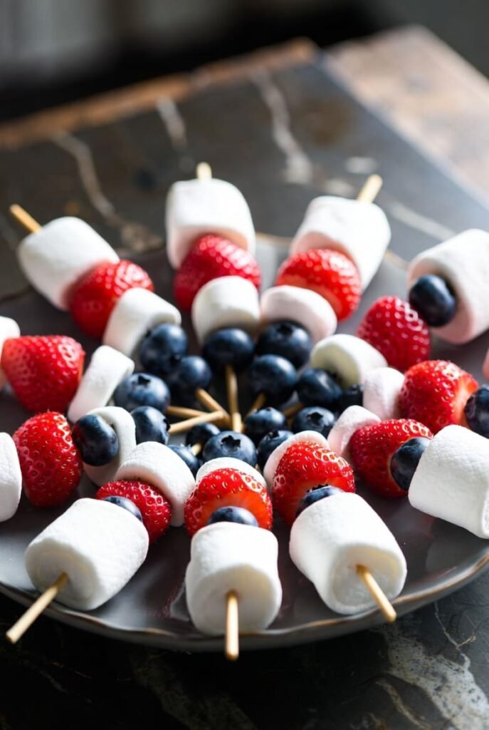 Sparkler Fruit Skewers