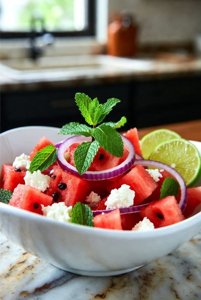 Watermelon Feta Salad