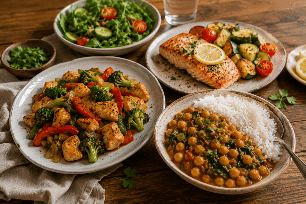 cooking recipes for dinner