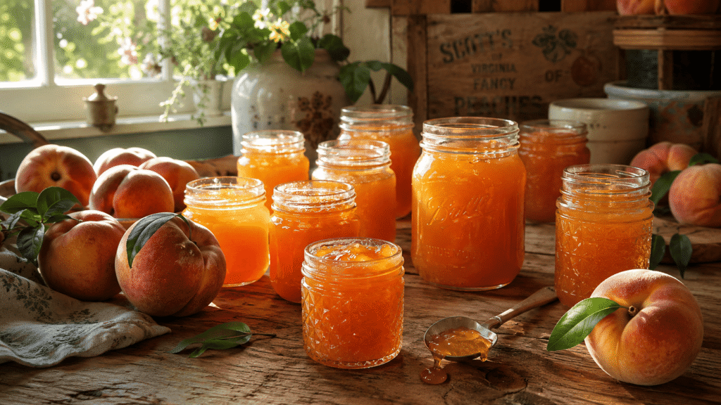 peach jam recipe