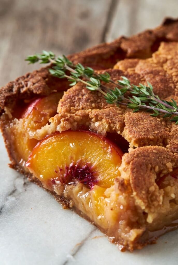 Brown Butter Peach Cobbler