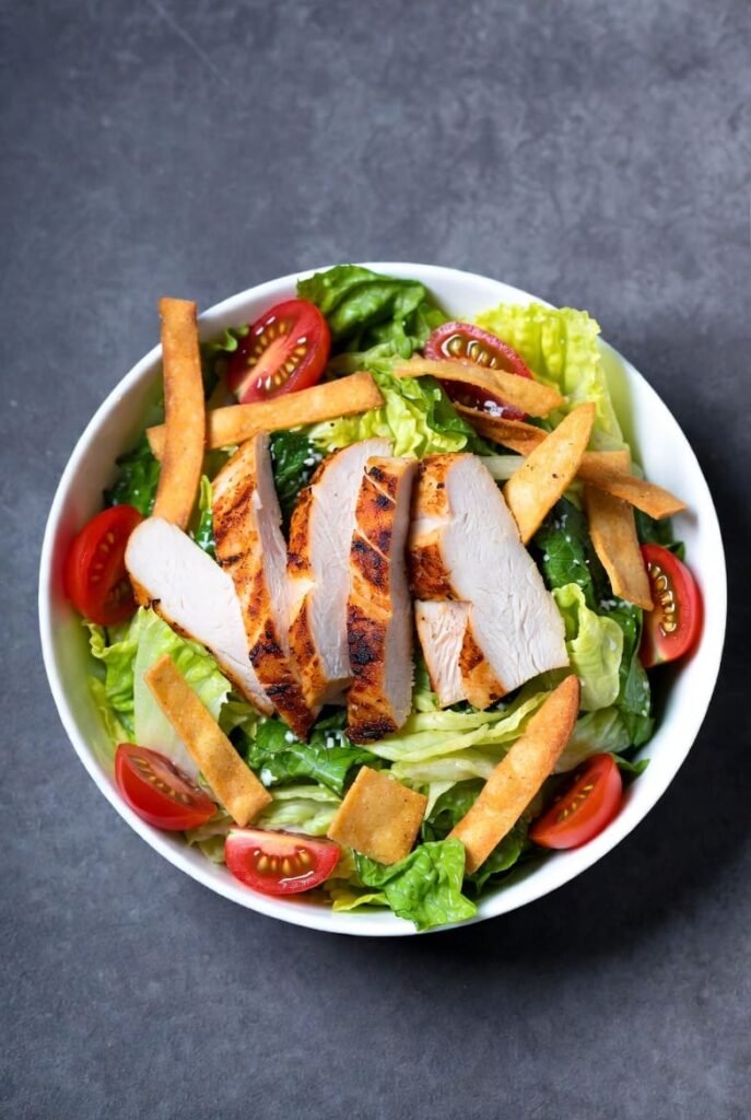 Chicken Caesar Wrap Bowl
