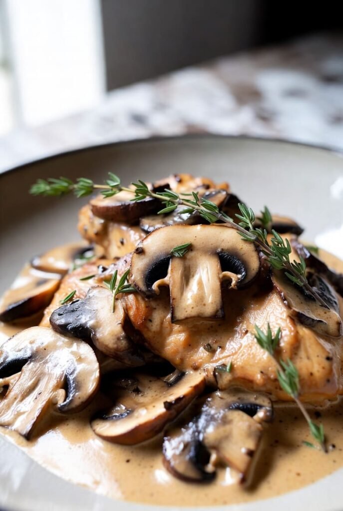 Creamy Mushroom Chicken