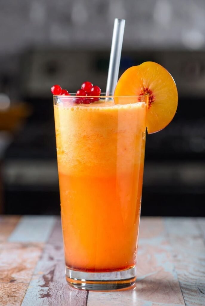 Creamy Nectarine Smoothie