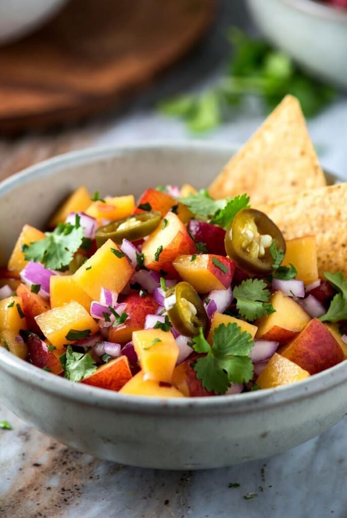 Fresh Nectarine Salsa